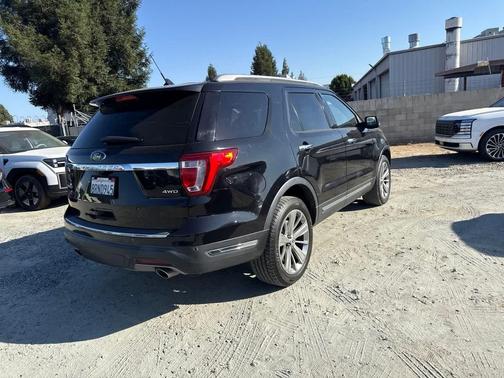 Agate Black Metallic 2019 Ford Explorer Limited