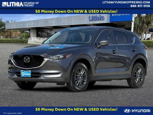 Machine Gray Metallic 2020 Mazda CX-5 Touring