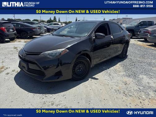 Black Sand Pearl 2018 Toyota Corolla LE