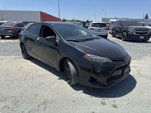 Black Sand Pearl 2018 Toyota Corolla LE