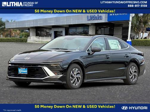 Abyss Black 2026 Hyundai SONATA Hybrid Base