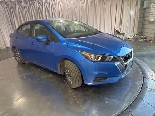 Electric Blue Metallic 2021 Nissan Versa 1.6 SV