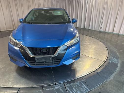 Electric Blue Metallic 2021 Nissan Versa 1.6 SV