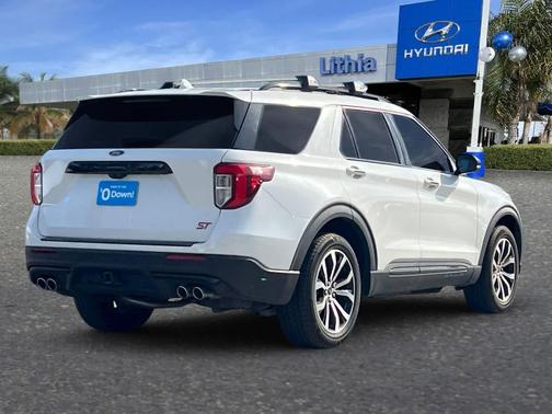 STAR WHITE MET TRI-COAT 2020 Ford Explorer ST