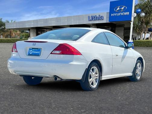 White 2007 Honda Accord EX
