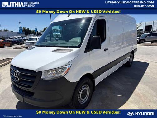 Arctic White 2023 Mercedes-Benz Sprinter 2500 High Roof