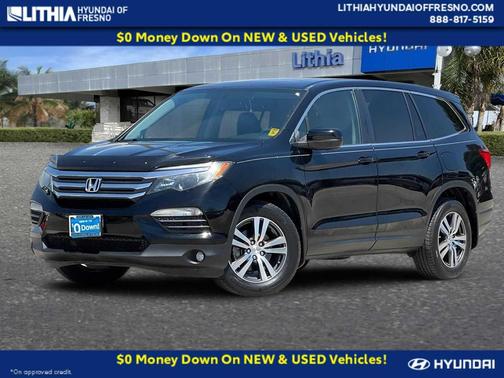 Crystal Black Pearl 2017 Honda Pilot EX-L