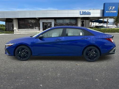 Intense Blue 2026 Hyundai ELANTRA Sport