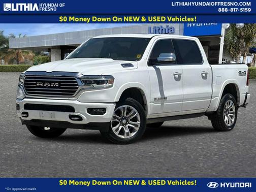 Bright White Clearcoat 2022 RAM 1500 Longhorn