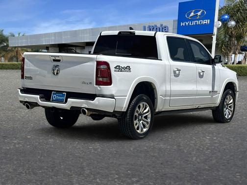 Bright White Clearcoat 2022 RAM 1500 Longhorn