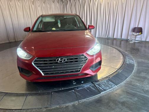 Pomegranate Red 2021 Hyundai Accent SE