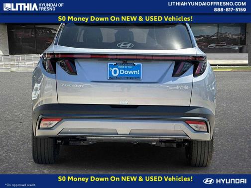 Shimmering Silver 2026 Hyundai TUCSON Hybrid Limited