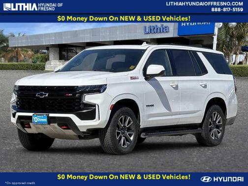 Summit White 2023 Chevrolet Tahoe Z71