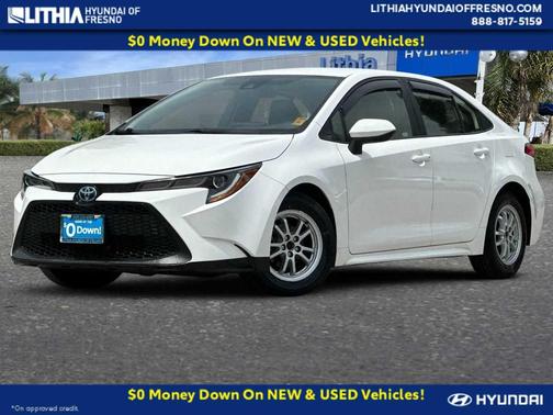 White 2022 Toyota Corolla Hybrid LE