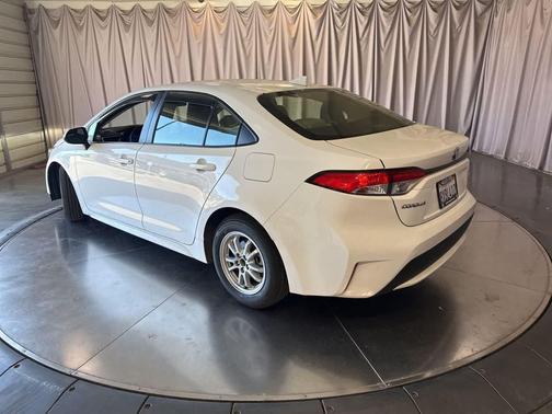 White 2022 Toyota Corolla Hybrid LE