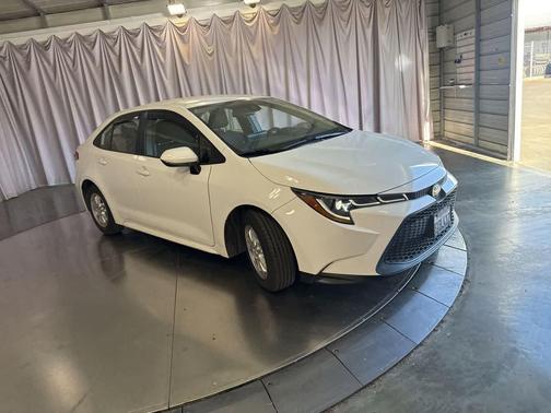 White 2022 Toyota Corolla Hybrid LE