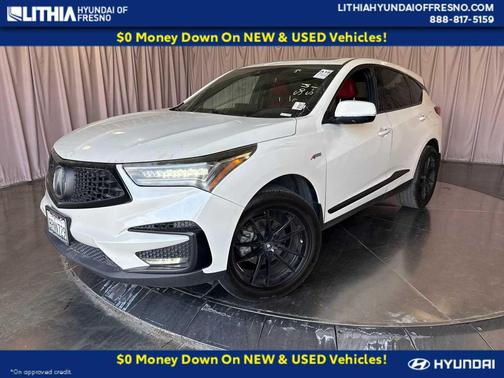 Platinum White Pearl 2020 Acura RDX A-Spec