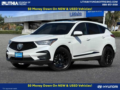 Platinum White Pearl 2020 Acura RDX A-Spec