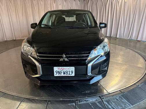 Jet Black Metallic 2024 Mitsubishi Mirage ES