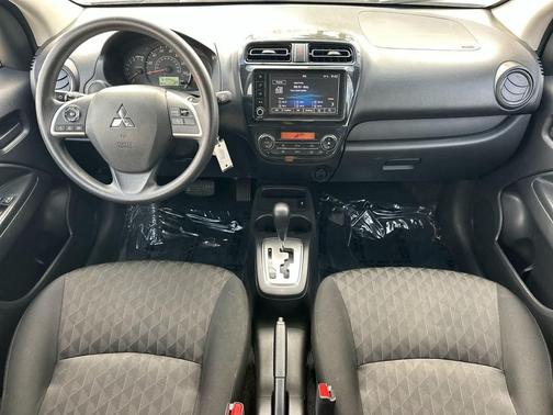 Jet Black Metallic 2024 Mitsubishi Mirage ES