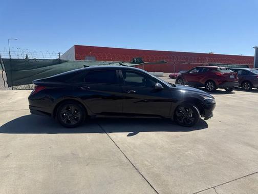 Phantom Black 2023 Hyundai ELANTRA HEV Blue