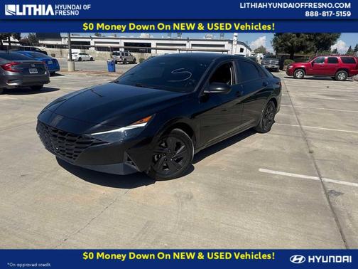 Phantom Black 2023 Hyundai ELANTRA HEV Blue