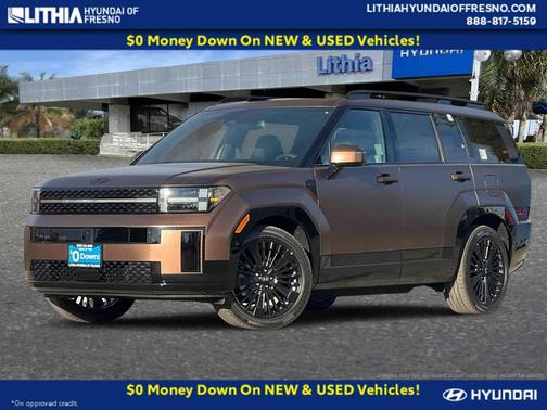 Earthy Brass Matte 2025 Hyundai SANTA FE HEV Calligraphy