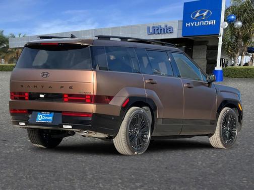 Earthy Brass Matte 2025 Hyundai SANTA FE HEV Calligraphy