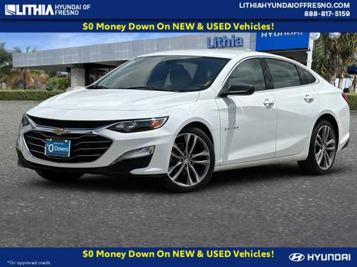 Summit White 2023 Chevrolet Malibu LT