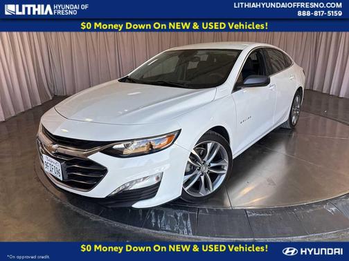 Summit White 2023 Chevrolet Malibu LT