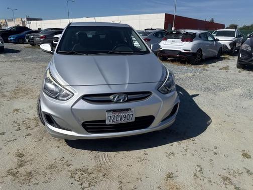 Ironman Silver Metallic 2016 Hyundai Accent SE
