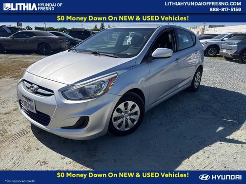 Ironman Silver Metallic 2016 Hyundai Accent SE