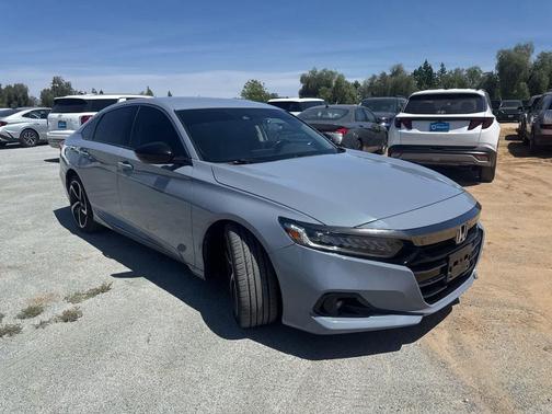 Sonic Gray Pearl 2021 Honda Accord Sport SE 1.5T