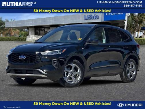 Agate Black Metallic 2025 Ford Escape ST-Line Select