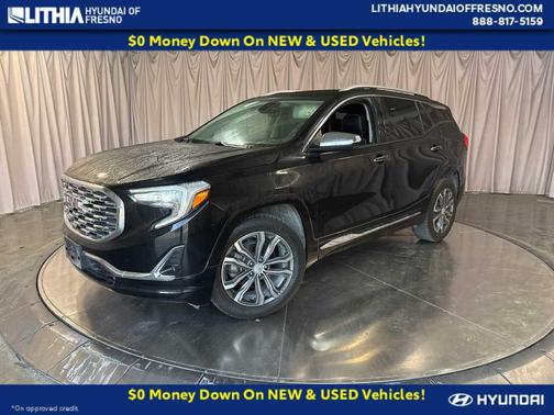 Ebony Twilight Metallic 2018 GMC Terrain Denali