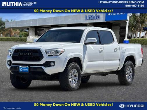 Super White 2016 Toyota Tacoma SR5