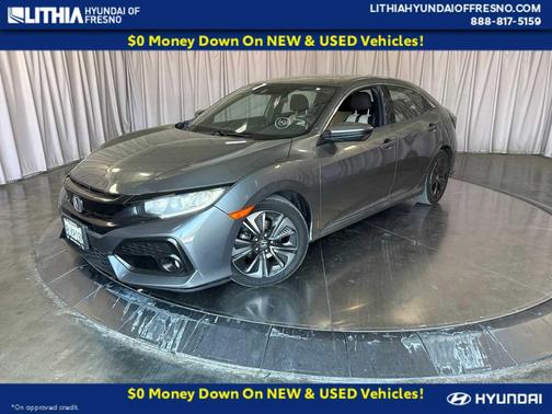 Polished Metal Metallic 2019 Honda Civic EX