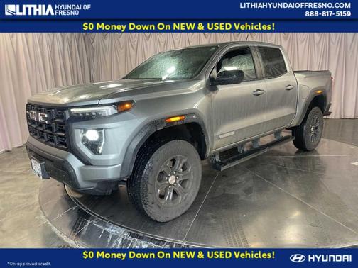 Sterling Metallic 2023 GMC Canyon Elevation