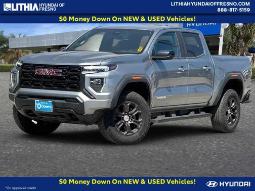 Sterling Metallic 2023 GMC Canyon Elevation