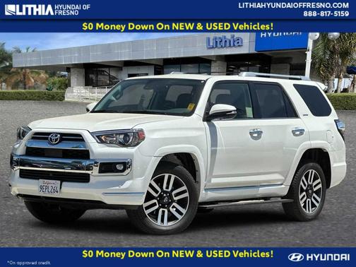 Blizzard Pearl 2023 Toyota 4Runner Limited