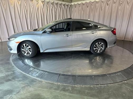 Silver 2017 Honda Civic EX