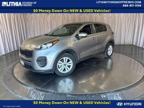 Steel Gray 2019 Kia Sportage LX