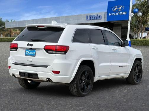 Bright White Clearcoat 2015 Jeep Grand Cherokee Altitude
