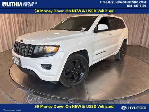 Bright White Clearcoat 2015 Jeep Grand Cherokee Altitude