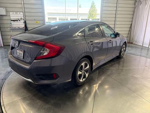 Modern Steel Metallic 2019 Honda Civic LX