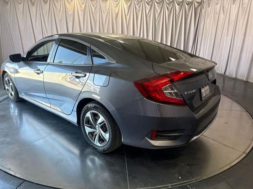 Modern Steel Metallic 2019 Honda Civic LX
