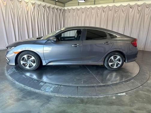 Modern Steel Metallic 2019 Honda Civic LX