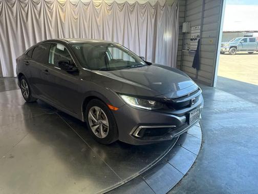 Modern Steel Metallic 2019 Honda Civic LX