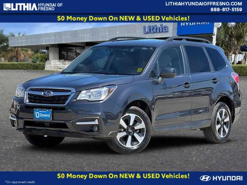 Dark Gray Metallic 2018 Subaru Forester 2.5i Premium
