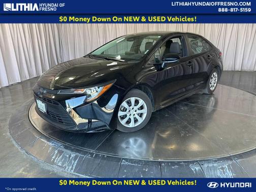 Midnight Black Metallic 2026 Toyota Corolla LE